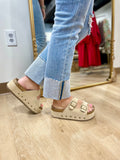 Risen High Rise-Ankle Straight-Wide Cuff Light