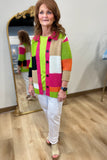 Multiples Triple Fringe Hem Jean White
