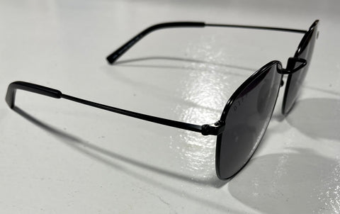 Diff Axel Matte Black & Grey Sunglasses