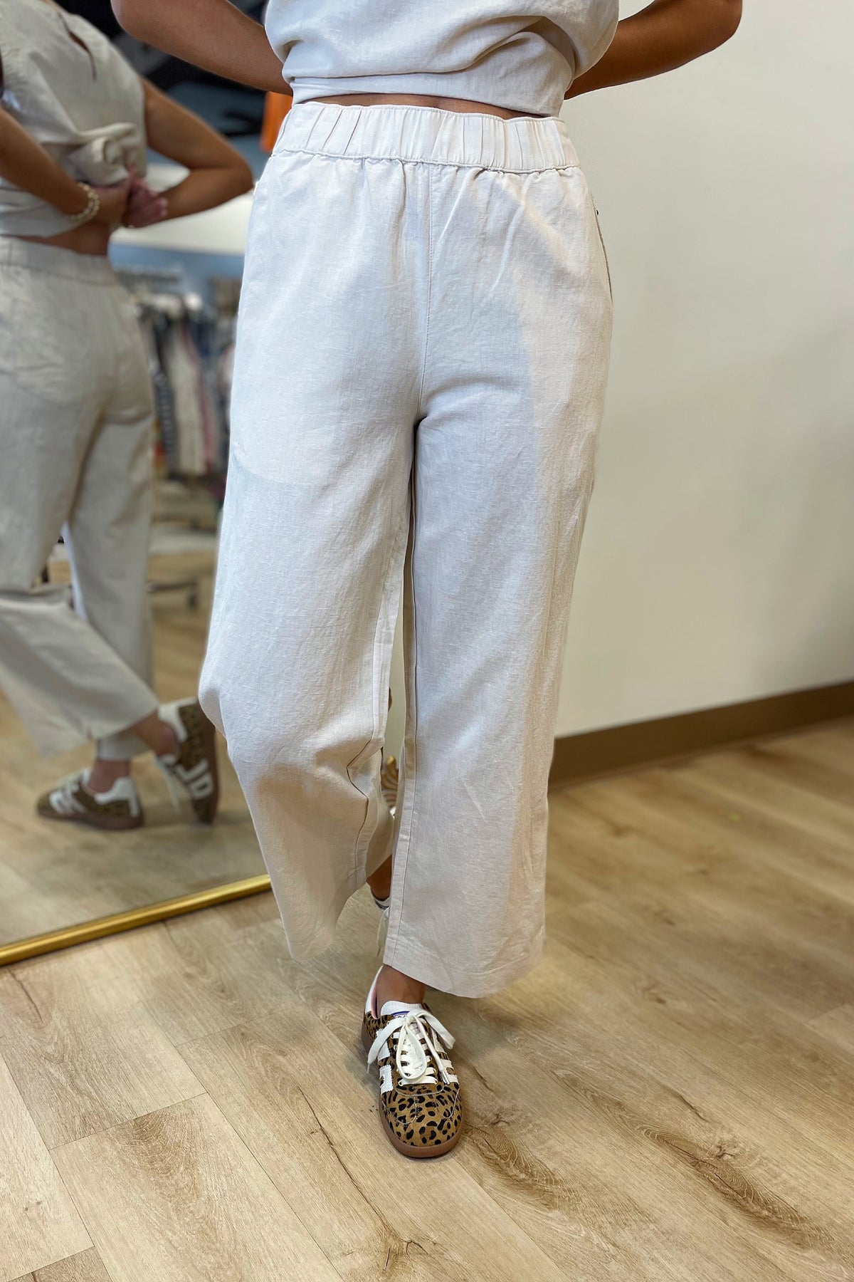 Dylan Coastal Pant Moon Stone