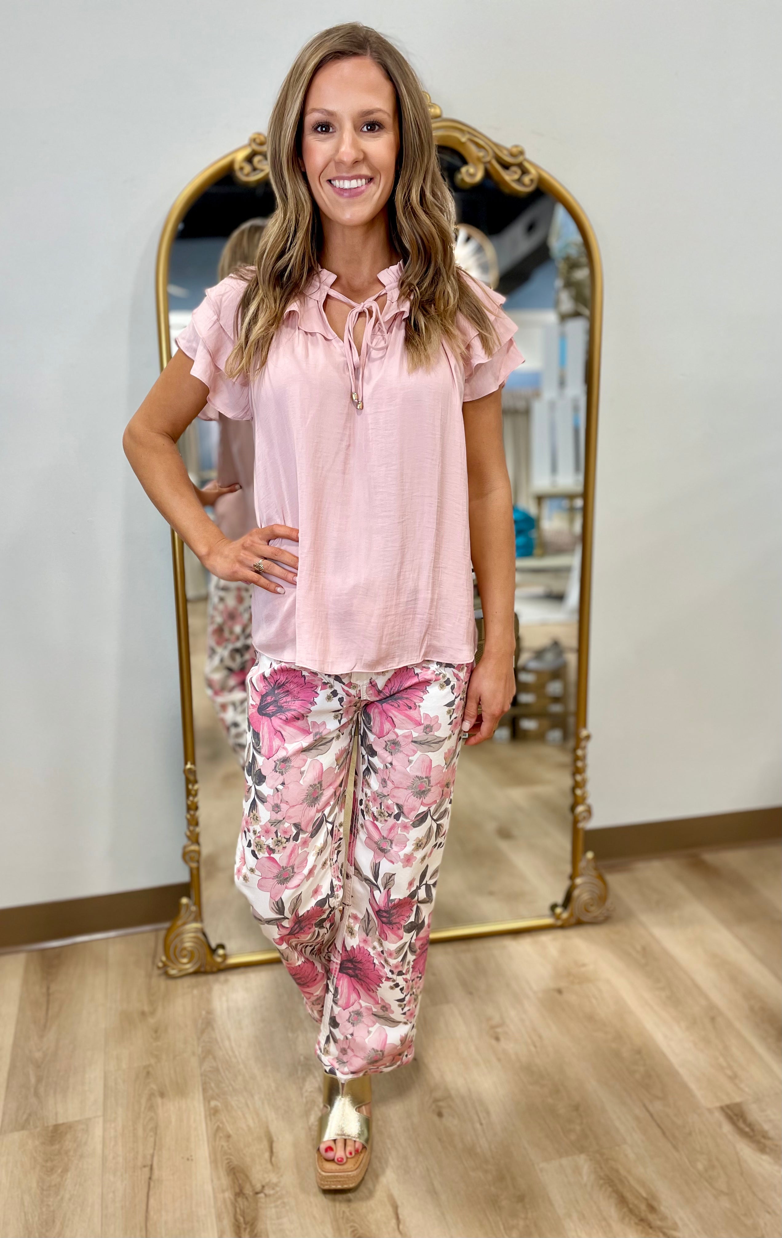 Romantic Blush Top