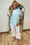 Aqua Spa Ribbed Tee