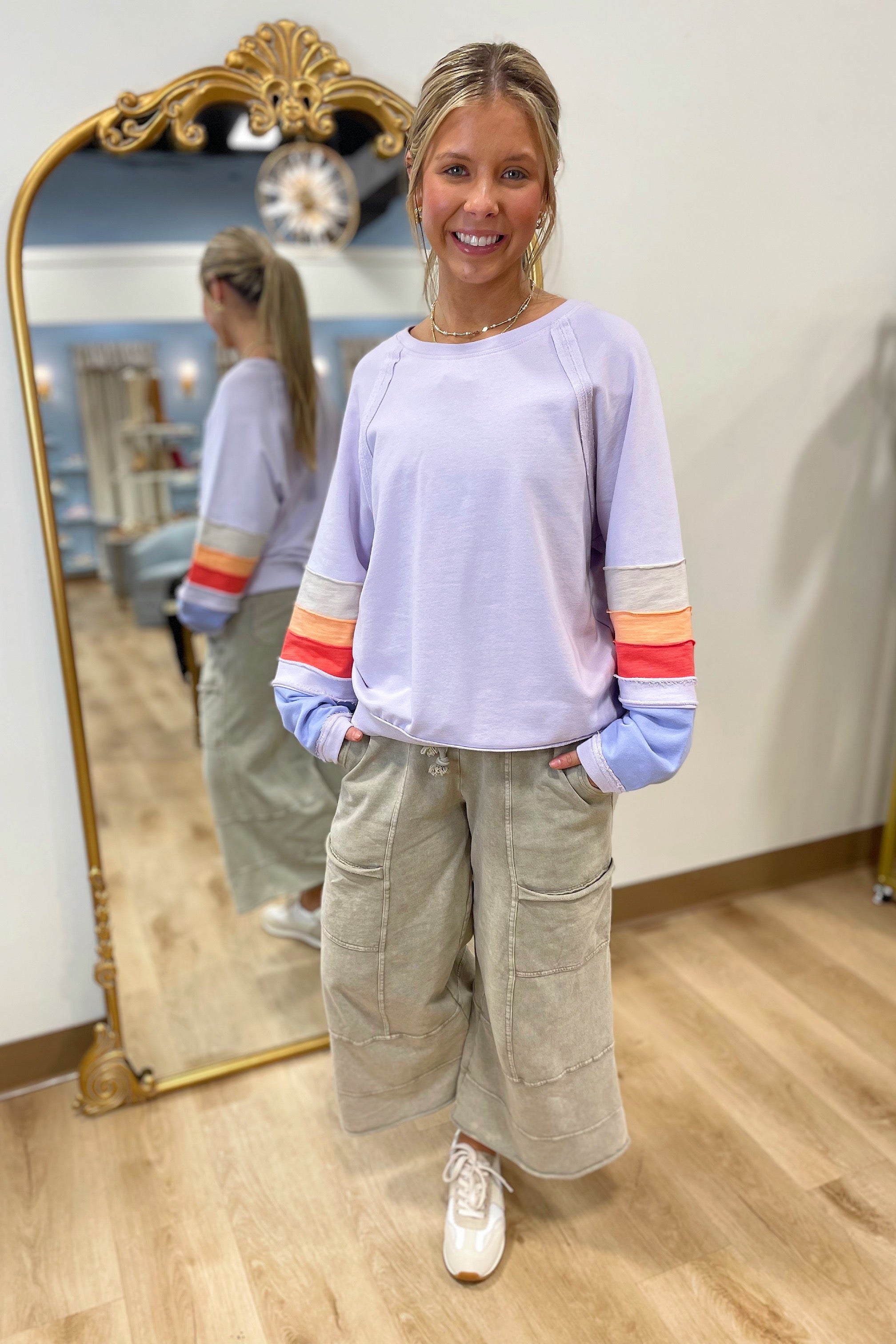Spring Prelude Pullover Lilac