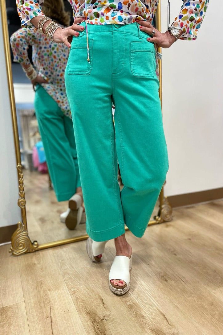 Renuar Woven Pant Jade