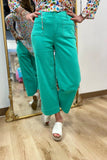 Renuar Woven Pant Jade