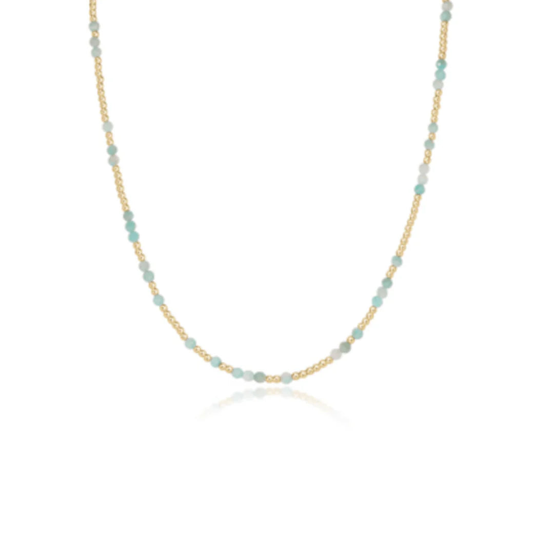 E Newton 15" Choker Hope Unwritten Gemstone Hot Mess SS25