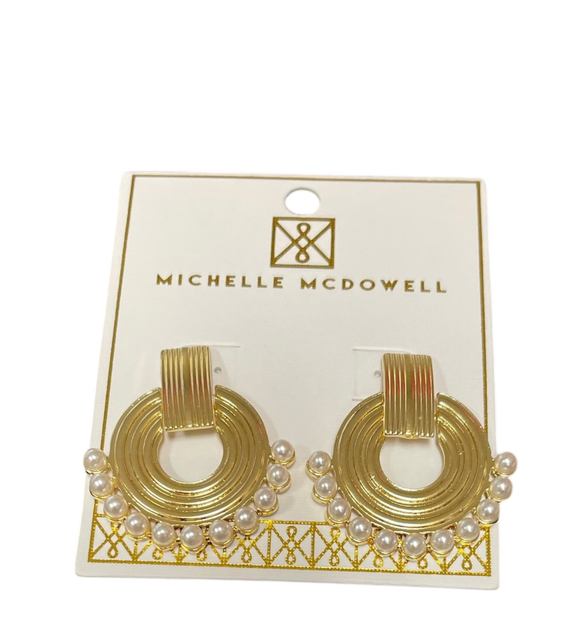 Michelle McDowell Lola Earrings Gold