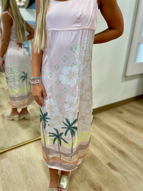Summer Paradise Sati Printed Midi Dress