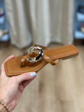 Kori Thong Sandals Camel