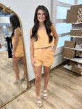 Apricot Tart 2 Piece Short Set
