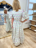 Karlie Paris Button Tier Maxi Dress