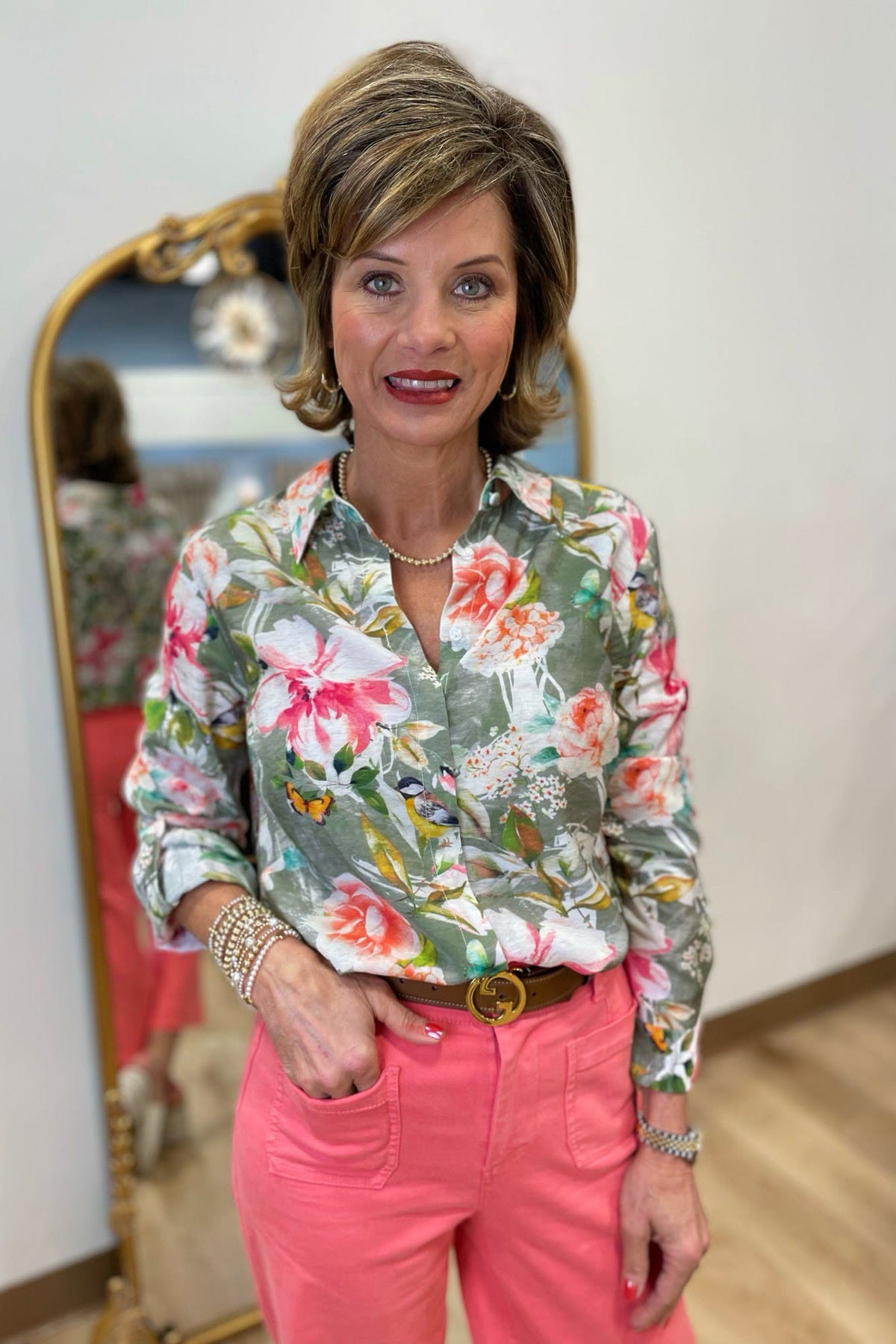 Renuar Perfect Rose Blouse