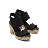 TOMS Majorca Black Basketweave Sandal