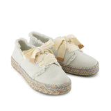 TOMS Caroline Lace Up White