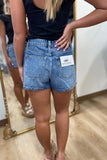 Bayeas Mid Rise Denim Short Medium