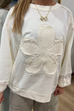 My Daisy Jane Lace Patch Top Ivory