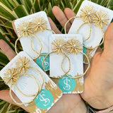 Taylor Shaye Opal Sunburst Hoops