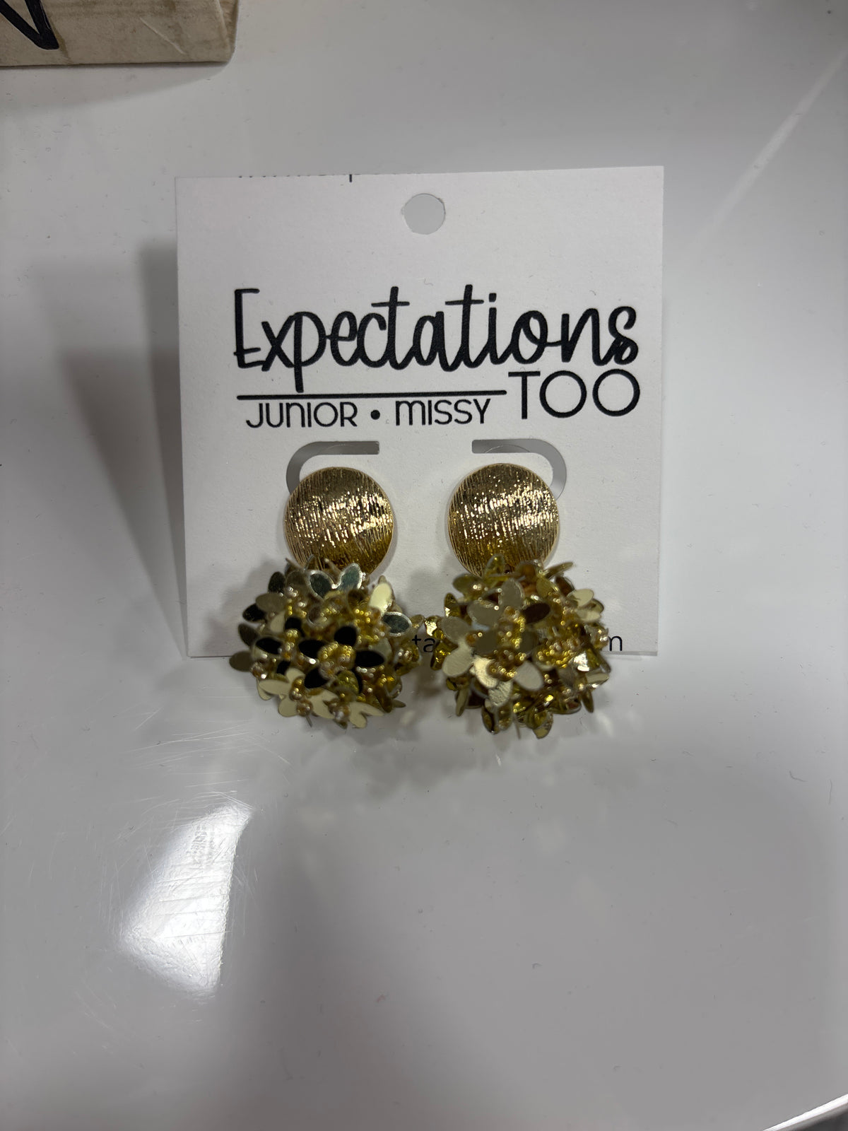 Sequin Bouquet Earrings