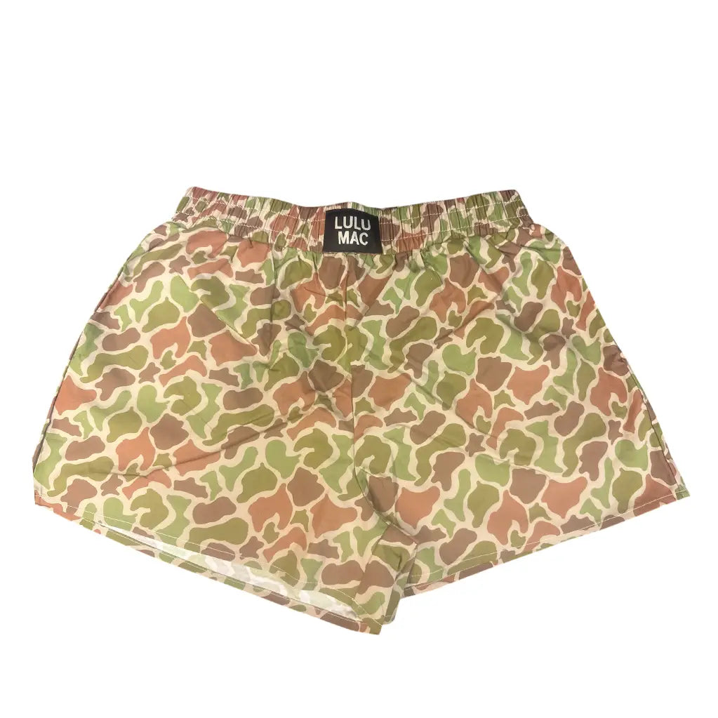 Lulu Mac Dark Camo Boxer Short