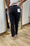 Vervet Bella High Rise Flare Black