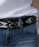Dylan Caravan Belt - Black & White