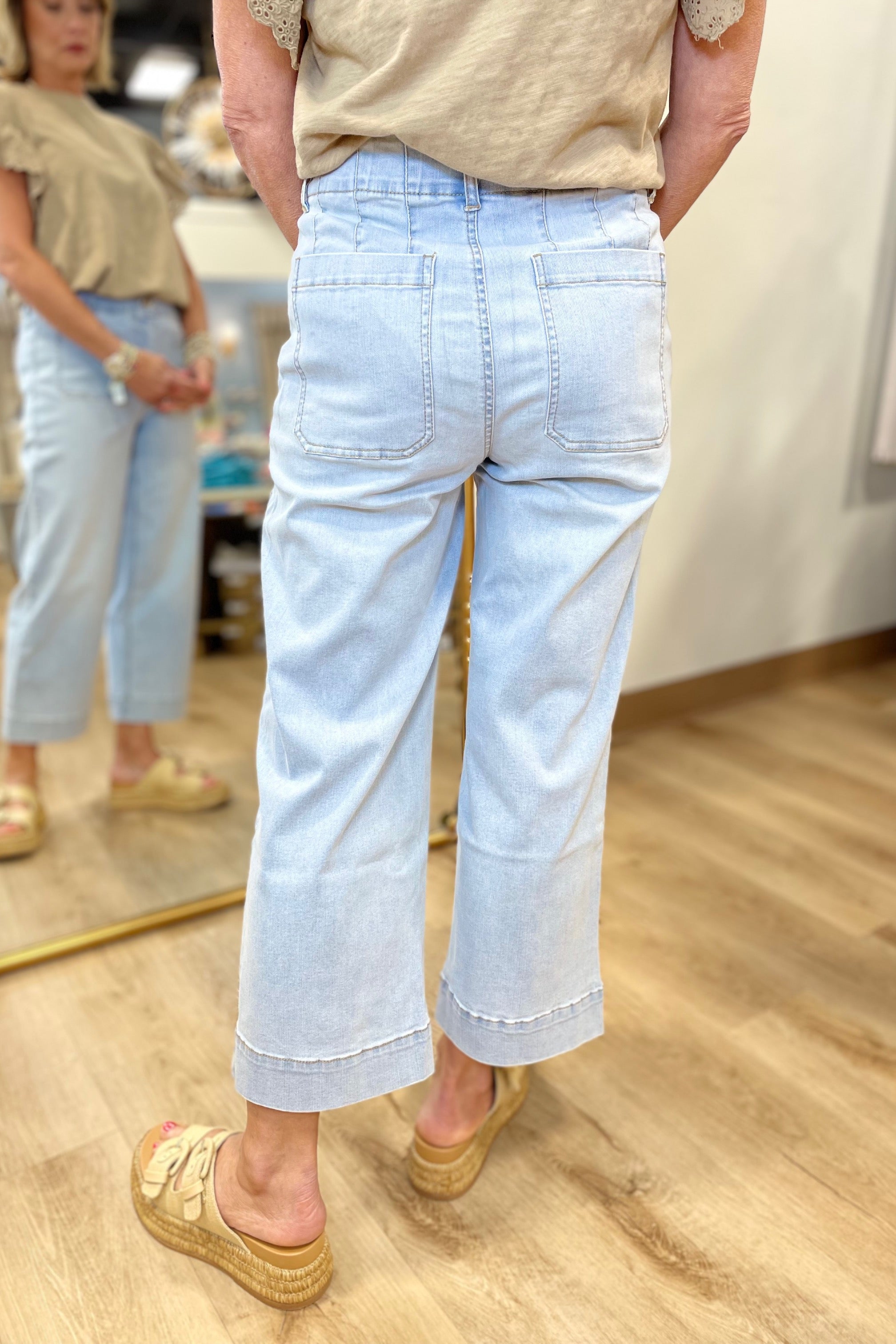 Renuar Bleach Washed Pant