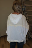 Floral Symphony Hoodie Ivory