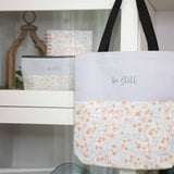 Floral Be Still Tote Bag