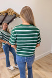 Dear John Maddox Tee Pine Stripe