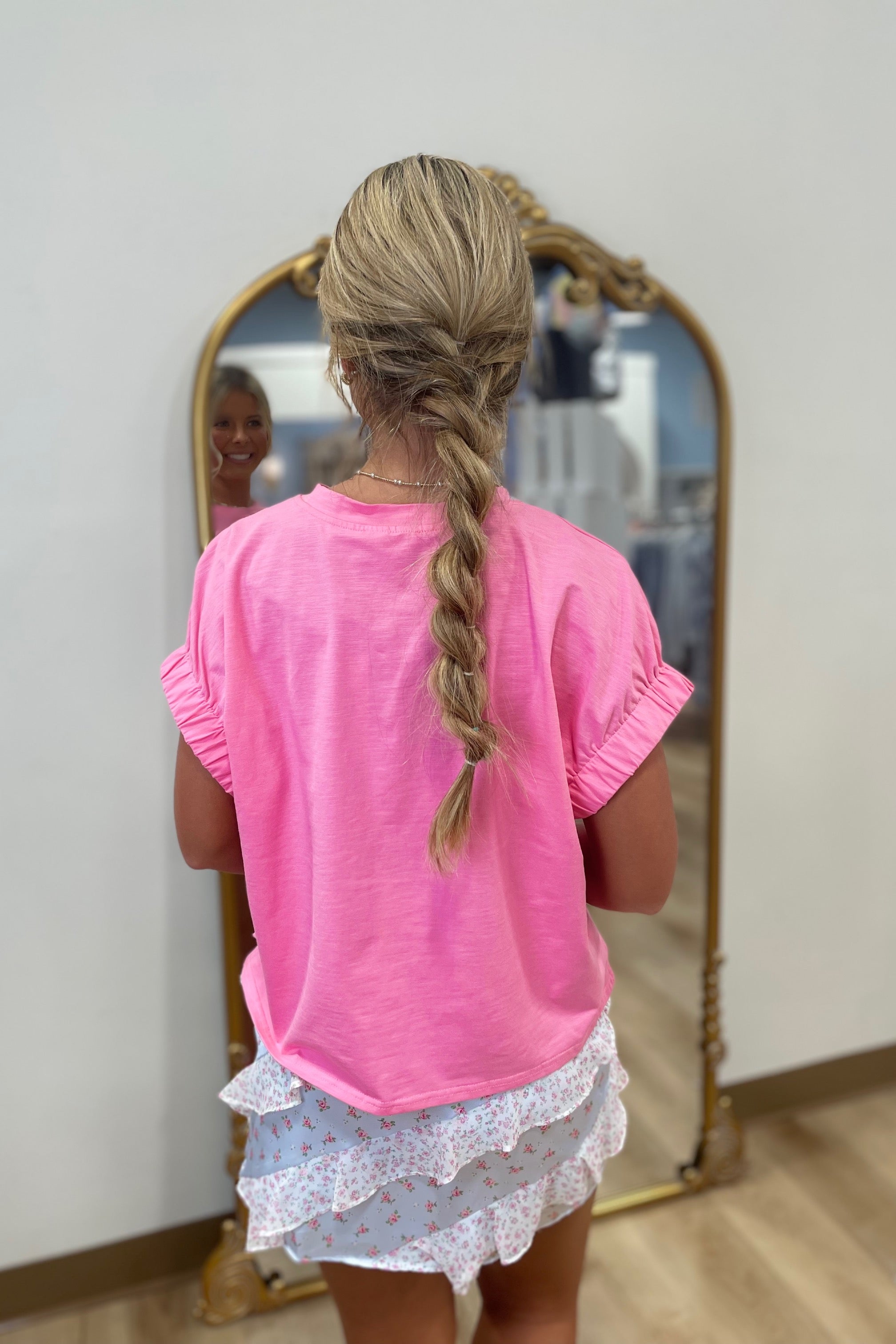 Shopping Spree Tee Pink