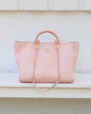 Caroline Hill Missy Tote Blush EC