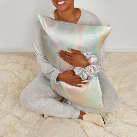 Satin Pillowcase and Pillow Scrunchie 2pc