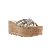 Volatile Solaris Wedge Sandal Gold