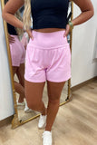 Halara Super High Waisted Yoga Shorts Longer Length Nosegay