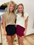 Sassy Skort Black