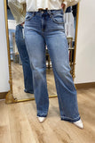Risen Low Rise Wide Leg Jean Medium