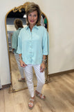Soft Spectrum Blouse Mint