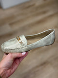 Aramis Slip On Loafers Gold