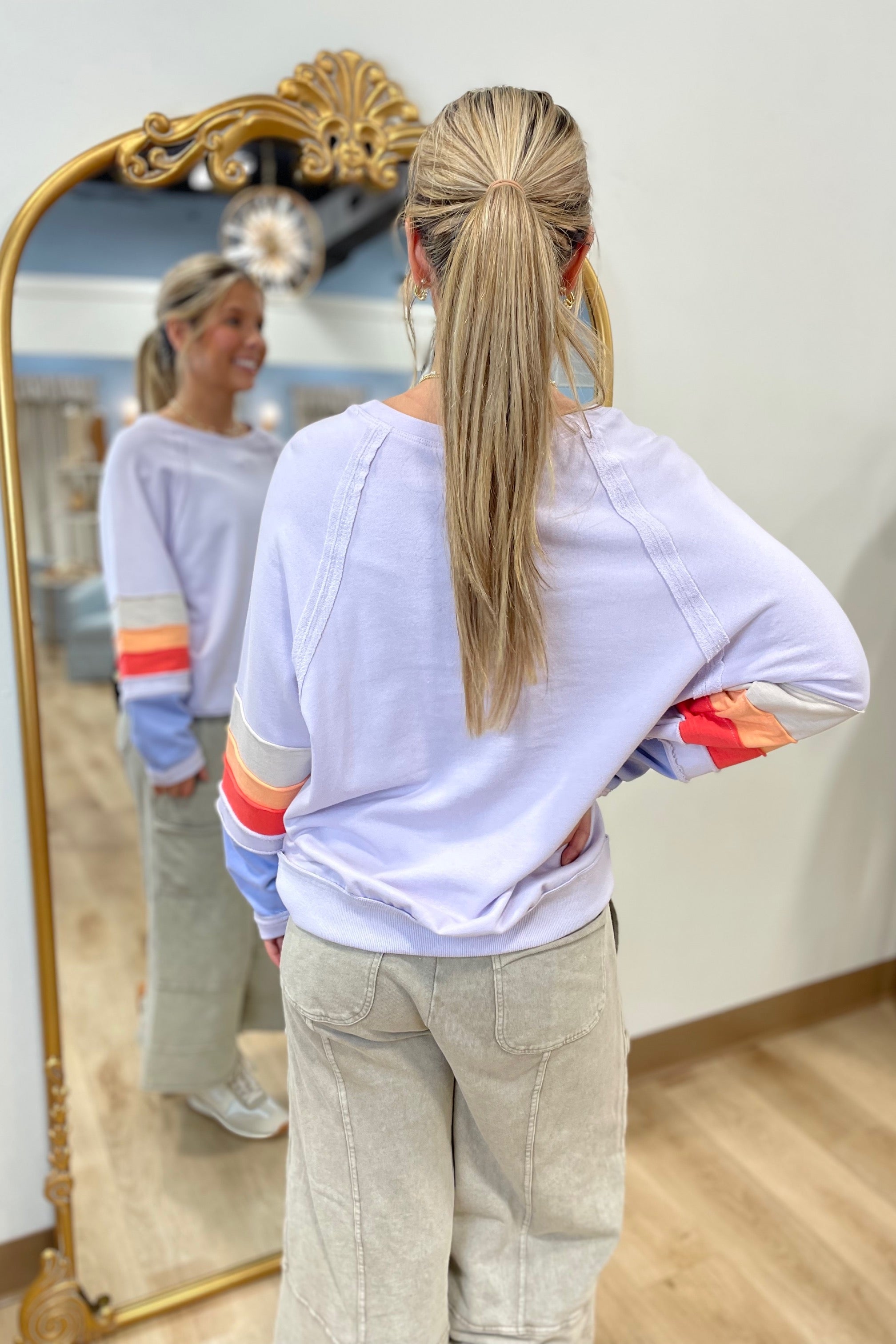 Spring Prelude Pullover Lilac