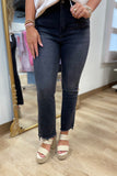 Vervet Bella High Rise Flare Black