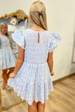Sweet Charm Dress Blue