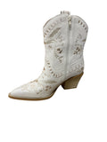 Corkys Let's Go Girls Ankle Boot Ivory