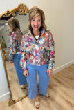 Renuar Tapestry Jacket Pink Combo
