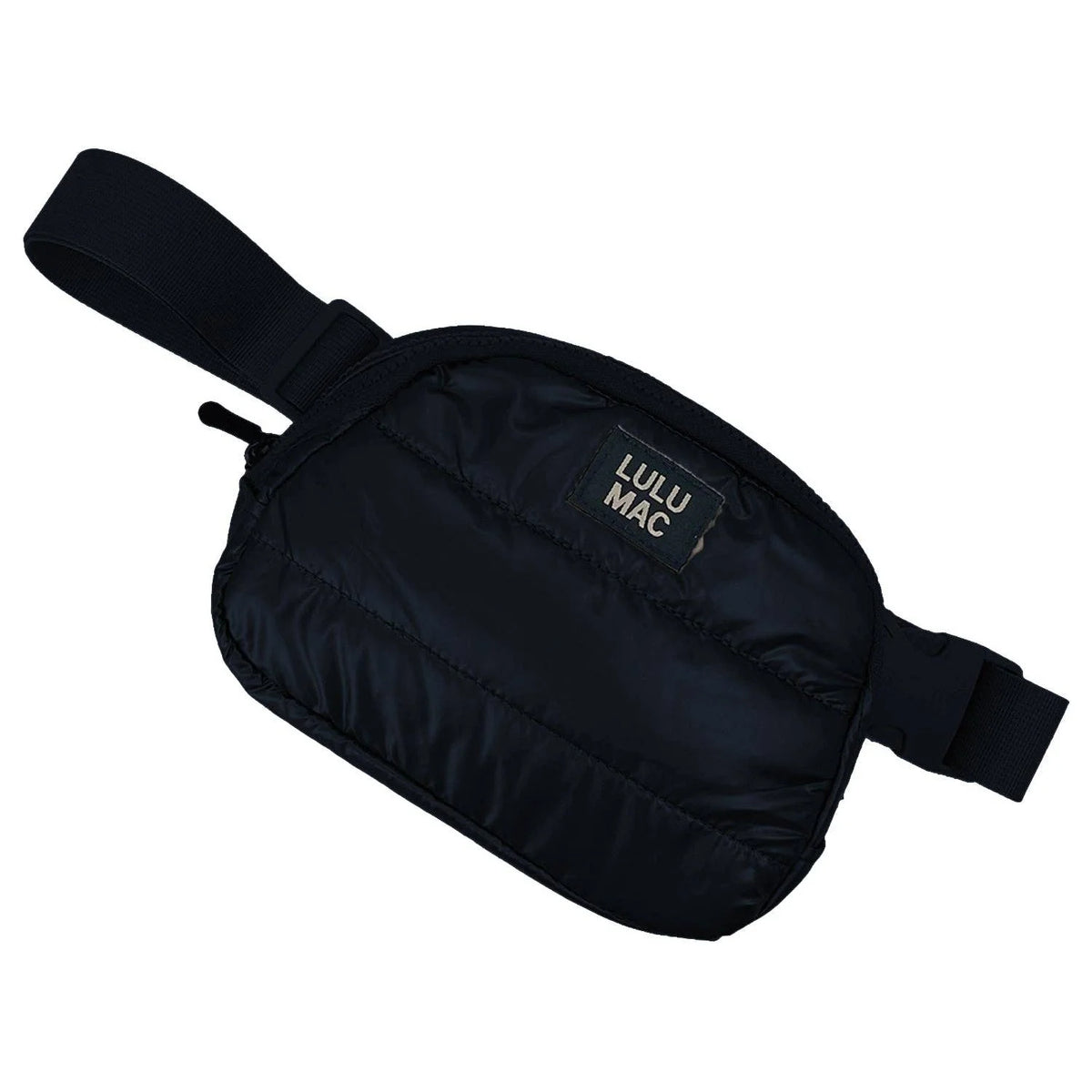 Lulu Mac Puffer Belt Bag Black