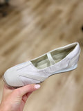 Mia Via Mary Jane Flat Champagne/Cream