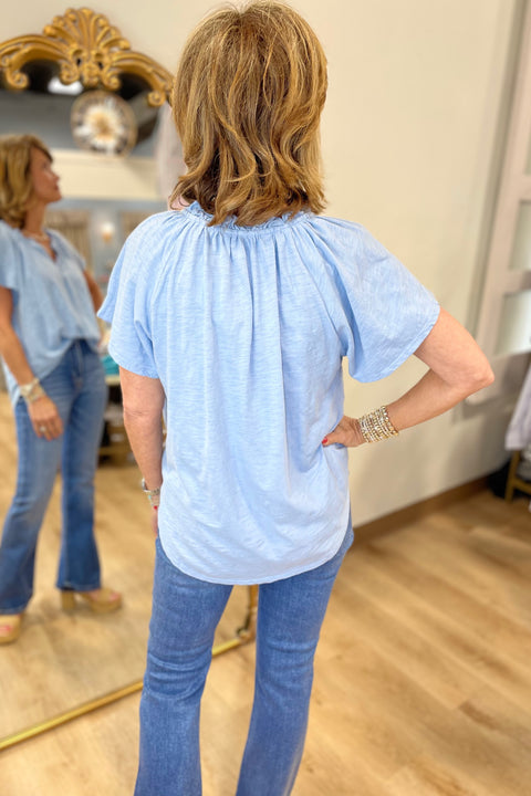Dylan Jolie Blouse Blue