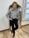 Robell Trousers Marie Black