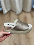 OTBT Norm Wedge Sandal Gold