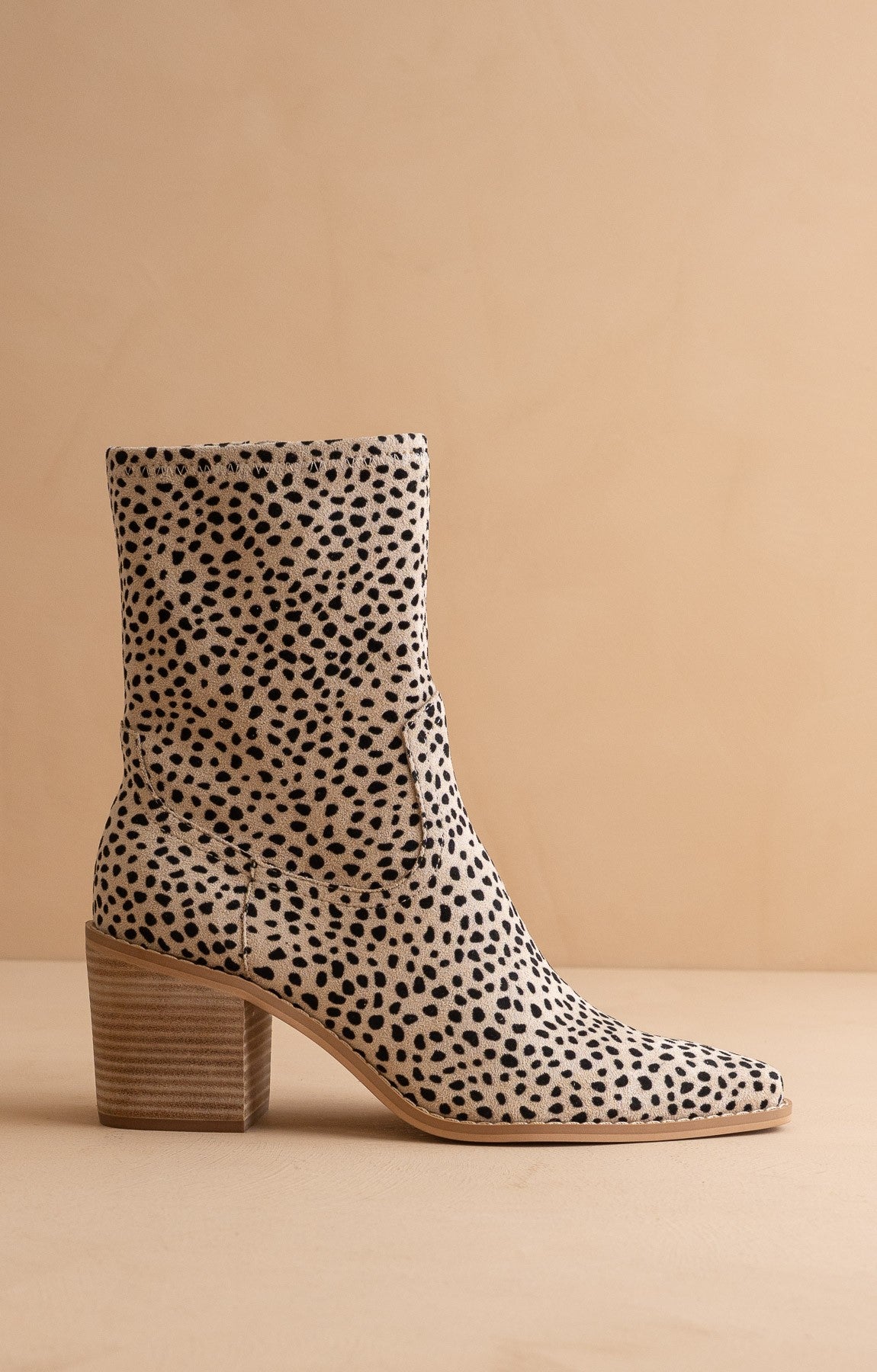 Vienna Ankle Hugging Bootie Cheetah