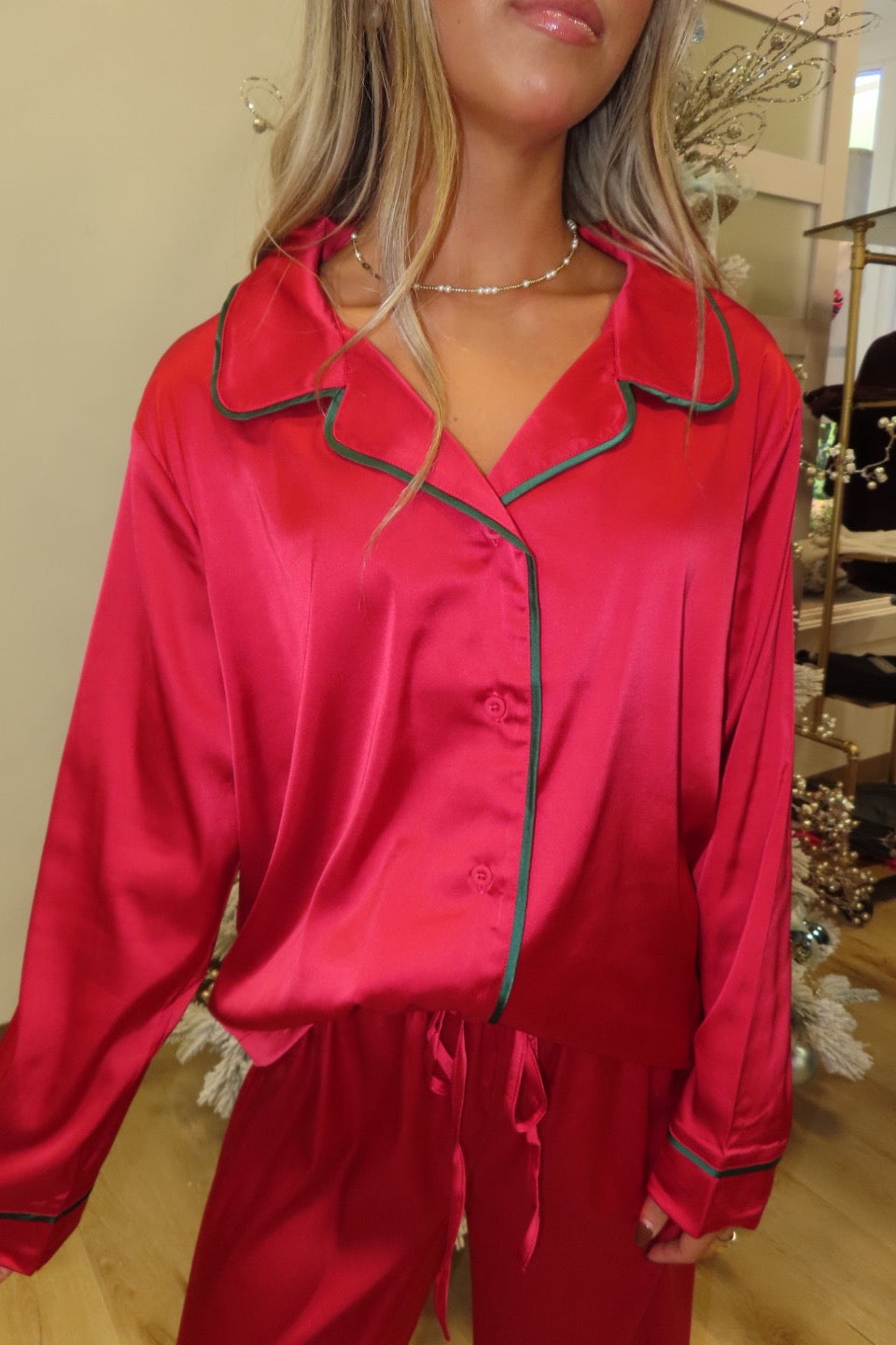 Very Merry Pajama Set Red